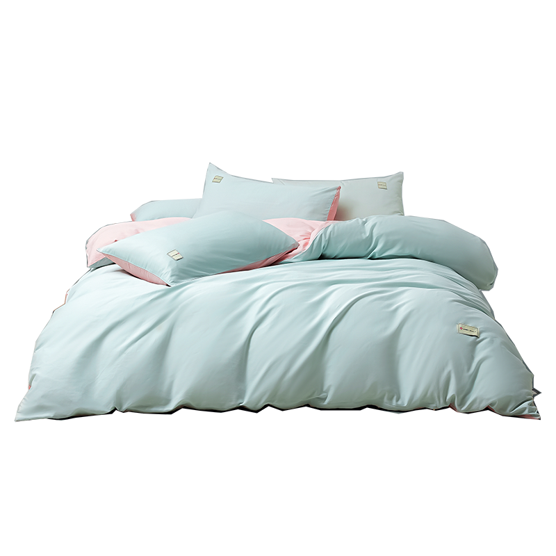 洁丽雅床上四件套纯棉全棉2024新款床单被套罩三件套床笠四季通用