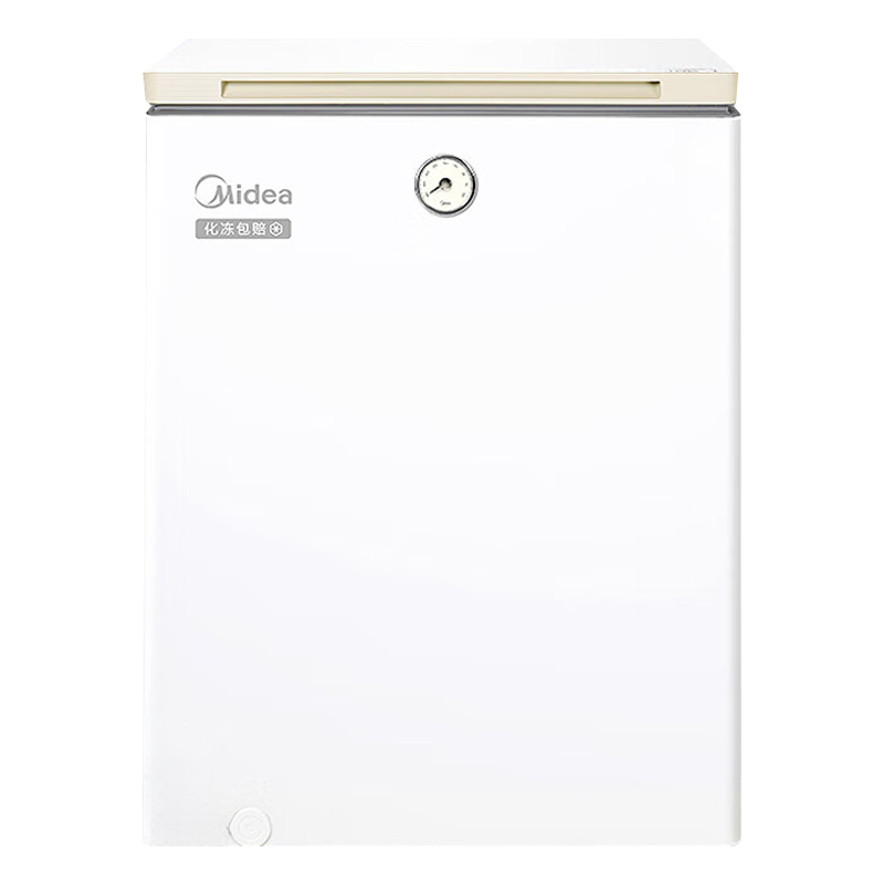 美的100升时光Pro冰柜-40℃锁鲜减霜玻璃面板速冻囤货冷藏柜电子控温母乳小型冷柜BD/BC-100KGEMT(E)