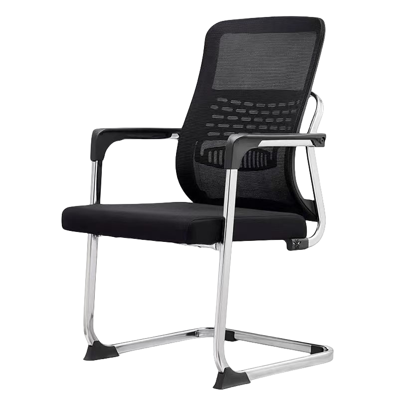 迅迈 办公椅 电脑椅 会议椅 职员椅 会客椅 麻将椅 弓形钢架椅 培训椅530*530*1050mm