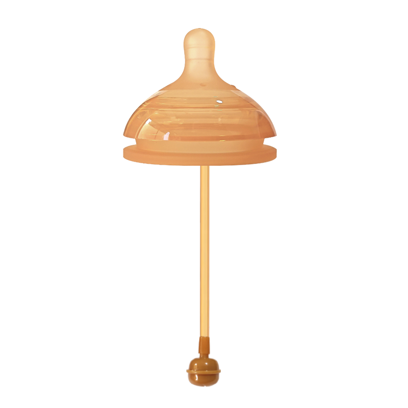 2个装防喷重力球吸管奶嘴水嘴(适合9个月以上)新生婴儿适配世/喜防胀气7.2cm奶瓶通用宝宝水嘴鸭嘴