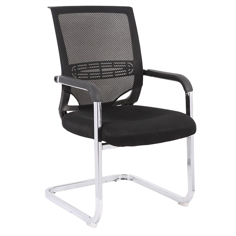 迅迈 办公椅 电脑椅 会议椅 会客椅 培训椅 麻将椅 弓形钢架椅490*580*920mm