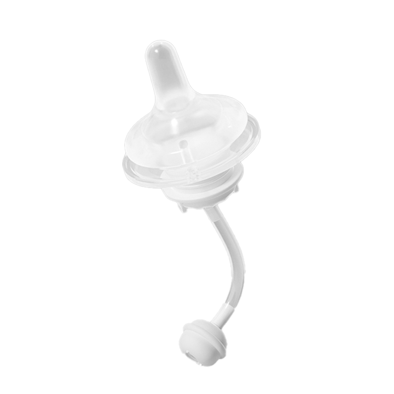 Y孔无吸管奶嘴+无吸管水嘴(适合6个月以上)新生婴儿适配贝亲奶瓶防胀气5cm奶瓶通用宝宝