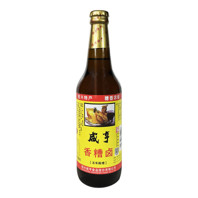 绍兴特产咸亨香糟卤500ml/瓶 五年陈糟香糟卤泡豆角泡椒凤爪调料
