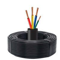 沈缆四环 YZ-450/750V 3*1.5+1*1.0~3*150+1*50平方 国标中型橡套软电缆电线 50米