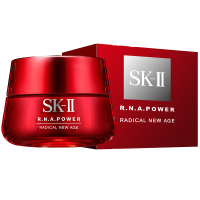 [清爽型]SK-ll 美之匙R.N.A超肌能紧致活肤面霜80g大红瓶面霜 sk2大红瓶清爽面霜 精华霜精华乳