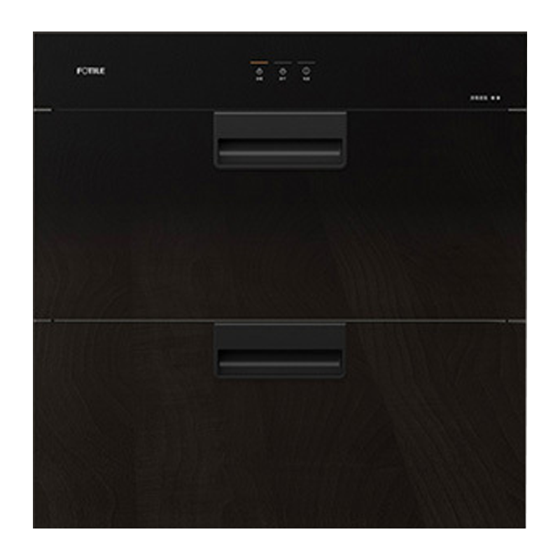 方太(FOTILE)消毒柜嵌入式二星专业级 高温臭氧紫外线消毒 不锈钢碗筷柜碗柜100L大容量 7天长效储存J51E