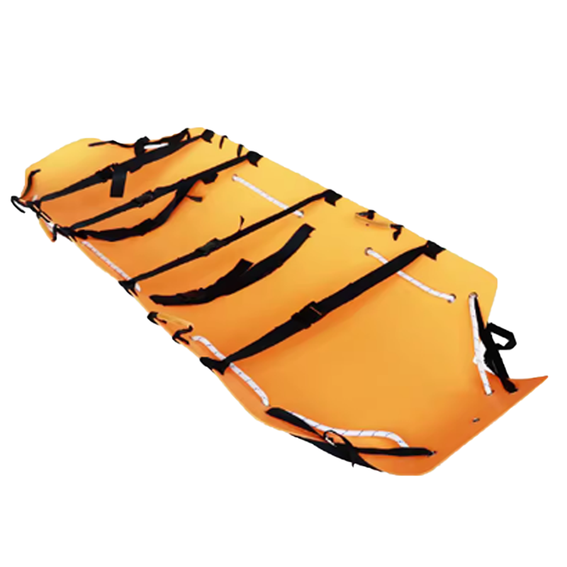 美瑞欧 软式 急救担架医疗救护担架 卷筒式担架 煤矿高空救援 多功能担架+便携包 橘色 (单位:个)