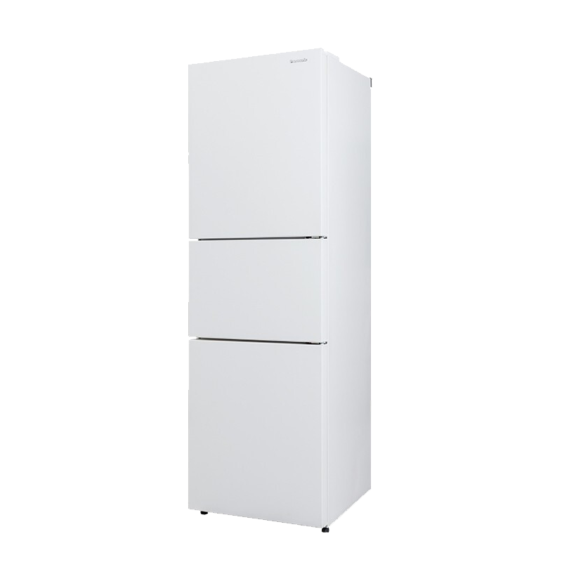 [品牌直营]松下冰箱270升三门冰箱小型家用 60cm超薄自由嵌入式风冷无霜电冰箱265升级NR-EC27WPB-W