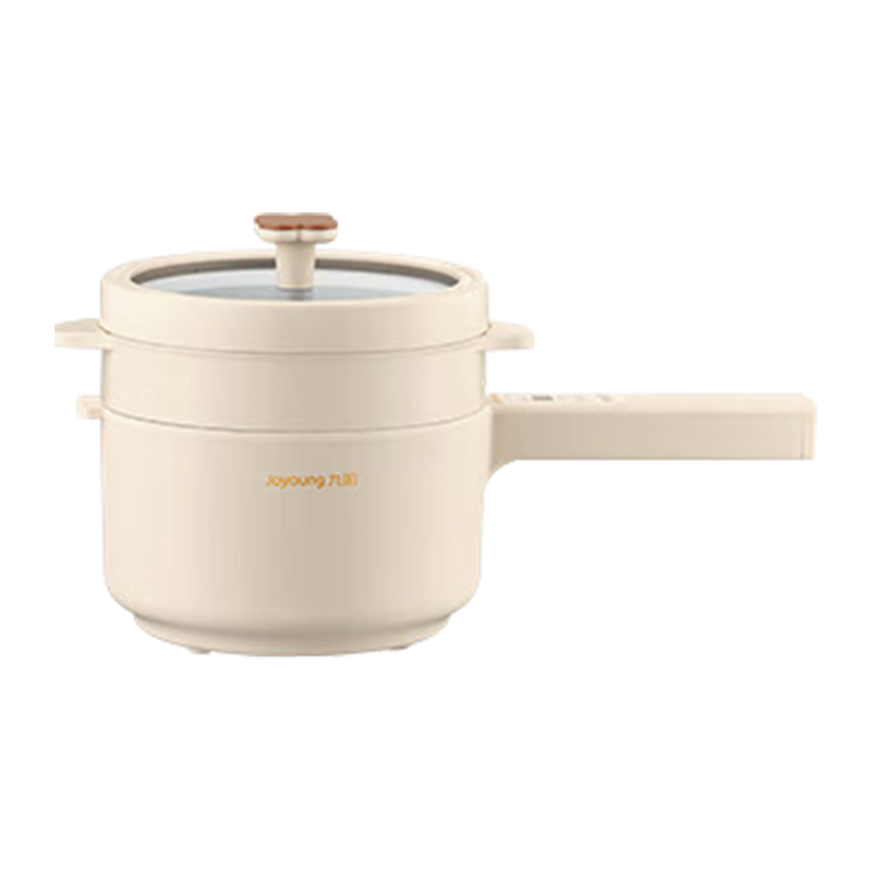 九阳(Joyoung)2L双层电煮锅电炒锅 电热锅 一体宿舍小电锅煮面锅 电炒锅小锅多功能小火锅HG20-G186