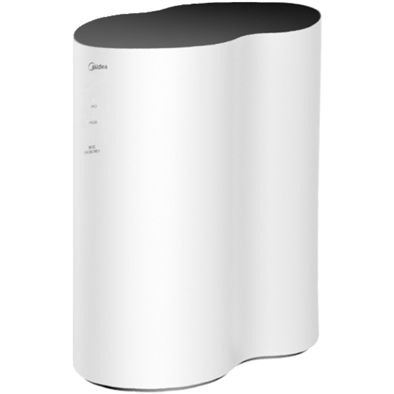 美的(Midea)智能净水器 家用厨下直饮大通量RO反渗透净水机MRC1882A-600G(花生600G)