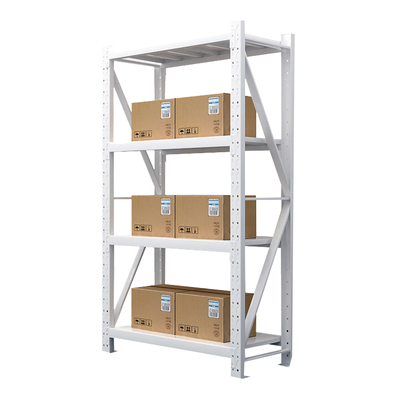 鑫金虎 货架承重100kg轻型置物架四层仓储超市货物架储物架子 1200*600*2000mm
