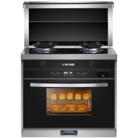 航天电器 JH68ZK 蒸烤消一体集成灶 自动清洗 家用环保灶侧吸下排式 一键蓝牙联动功能