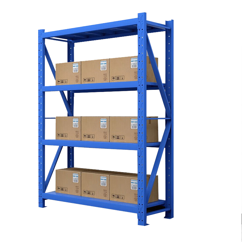 鑫金虎 201不锈钢1.5m货架承重200kg/层收纳置物架四层仓储超市货架1500*600*2000mm