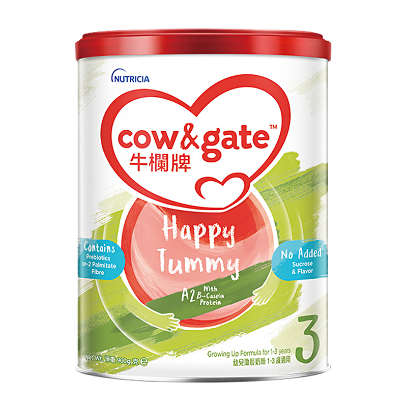 [新效期26年4月后]港版牛栏原装进口香港Cow&Gate牛栏3段婴幼儿配方奶粉900g