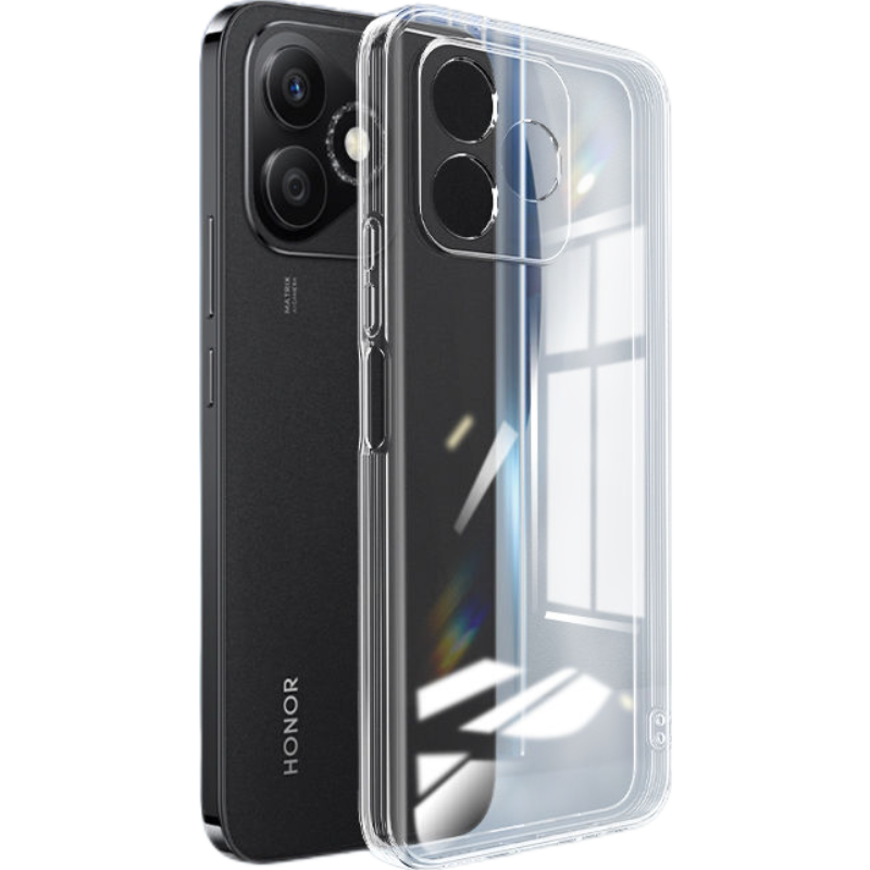 圣幻 透明软壳适用于荣耀x60i手机壳防摔防撞全包套荣耀x60i保护套原机手感防滑