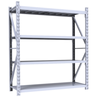 御升阳 中型仓储货架四层300KG/层(颜色蓝 灰白可备注) 200*200*50cm YSY-ZXHJ-02