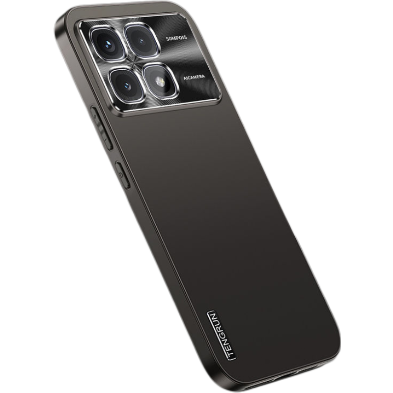 圣幻 磨砂金属材质适用小米红米K70至尊版手机壳保护套防滑防摔K70至尊版保护套全包防摔壳撞色