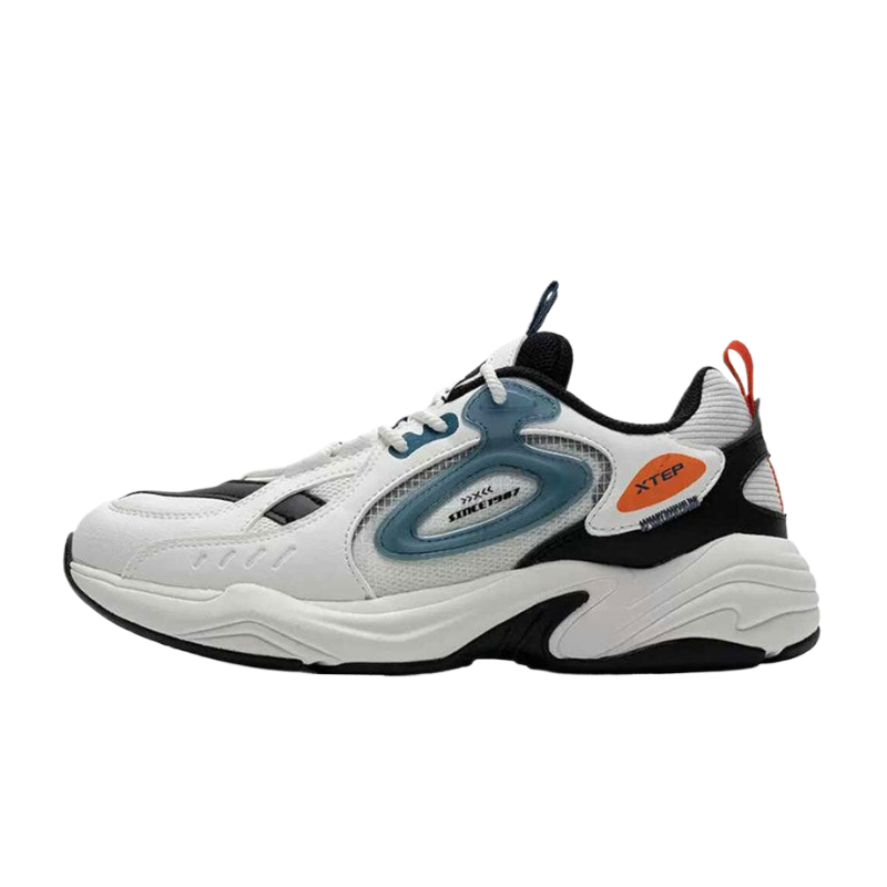 XTEP/特步男鞋新款轻便网面老爹鞋减震运动跑步鞋878319320068 ZP