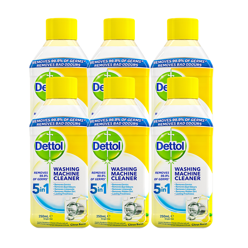 滴露洗衣机槽清洗剂除垢杀菌清洁污渍神器除菌消毒滚筒柠檬250ml*1瓶