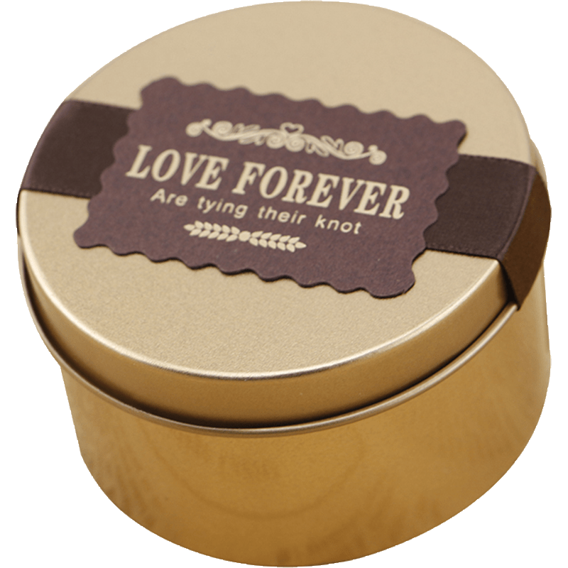 米魁正方形马口铁盒子复古结婚喜糖盒收纳盒糖果礼盒包装创意定制婚礼伴手礼