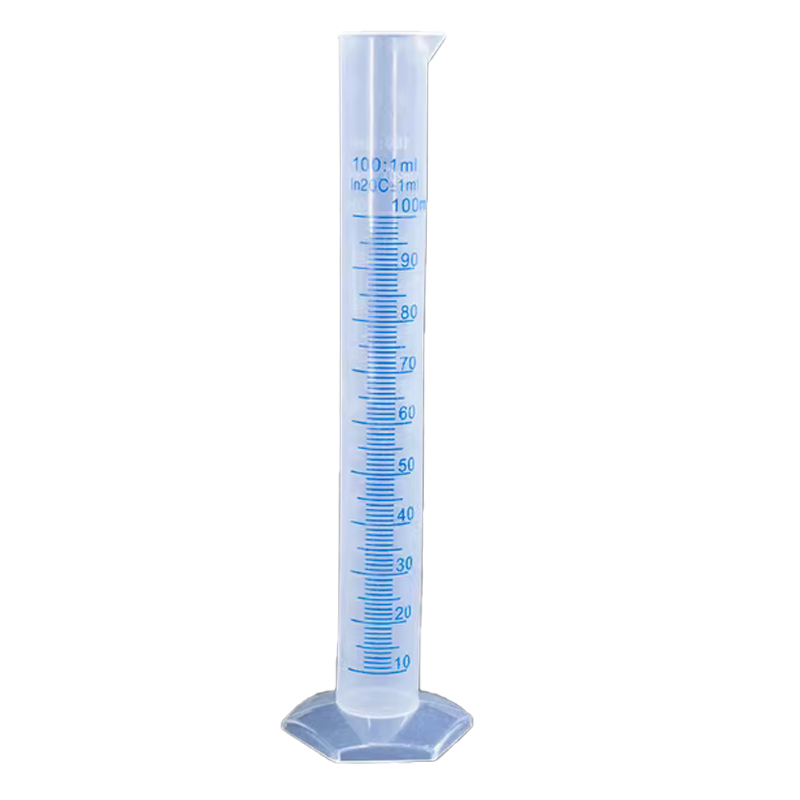 美瑞欧 塑料量筒 100mL蓝线 10个/组(单位:个)