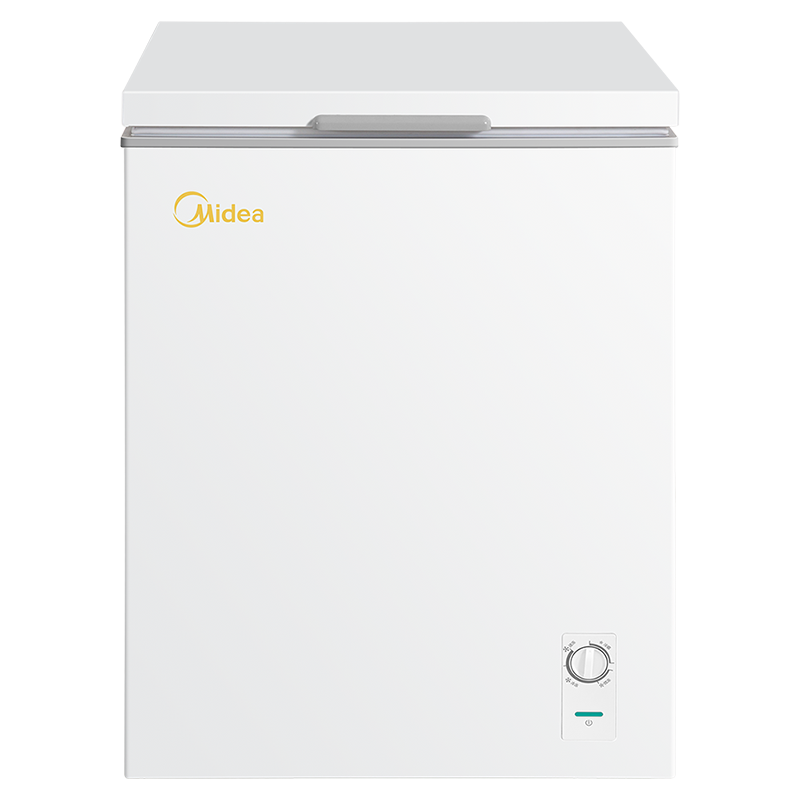 美的(Midea)冰柜143升低霜家用囤货小冷柜 冷藏冷冻转换 一级能效母婴母乳小冰箱 BD/BC-143KMD(E)