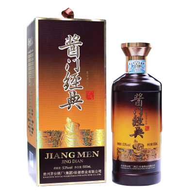 茅台集团酱门经典 53度酱香型白酒 (新老包装随机发货) 53度500mL 6瓶
