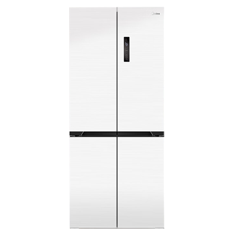 美的(Midea)超薄M60系列435升变频一级能效十字对开门四门智能冰箱风冷无霜低噪音大空间嵌入MR-456WSPZE