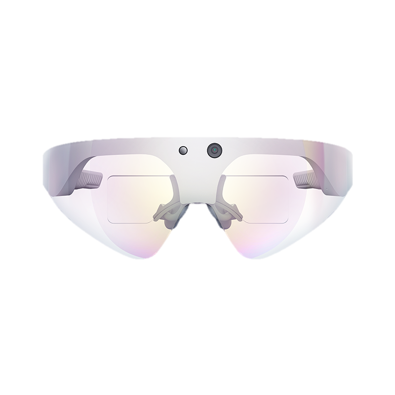 奇点临近QIDI Vida智能运动眼镜双目全彩户外骑行导航拍照对讲语音交互AR一体机WIFI版