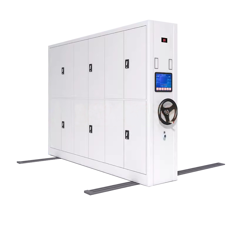 利特莱依密集柜档案室电动智能密集架移动档案柜凭证资料柜手摇文件柜一列3组每立方(智能)