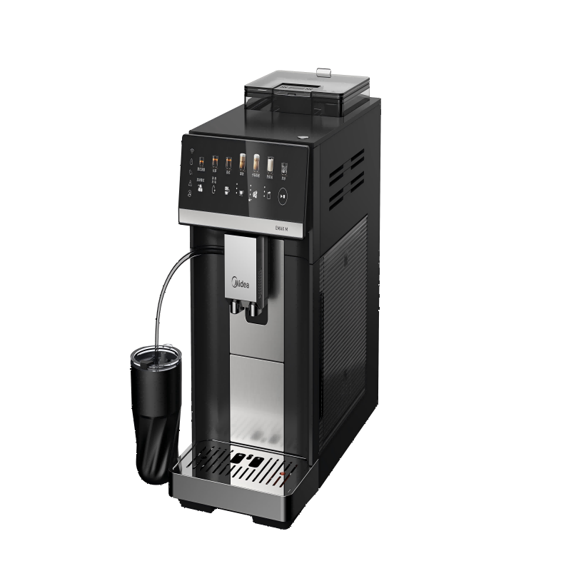 美的(Midea)[新品]鲜萃咖啡机家用/办公室全自动意式浓缩加冰模式萃取全彩屏菜单自动清洗
