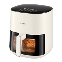 苏泊尔(SUPOR)空气炸锅不用翻面家用全自动可视5L/升大容量 多功能 蒸汽嫩 炸烤炸一体免翻面炸锅KD50D812