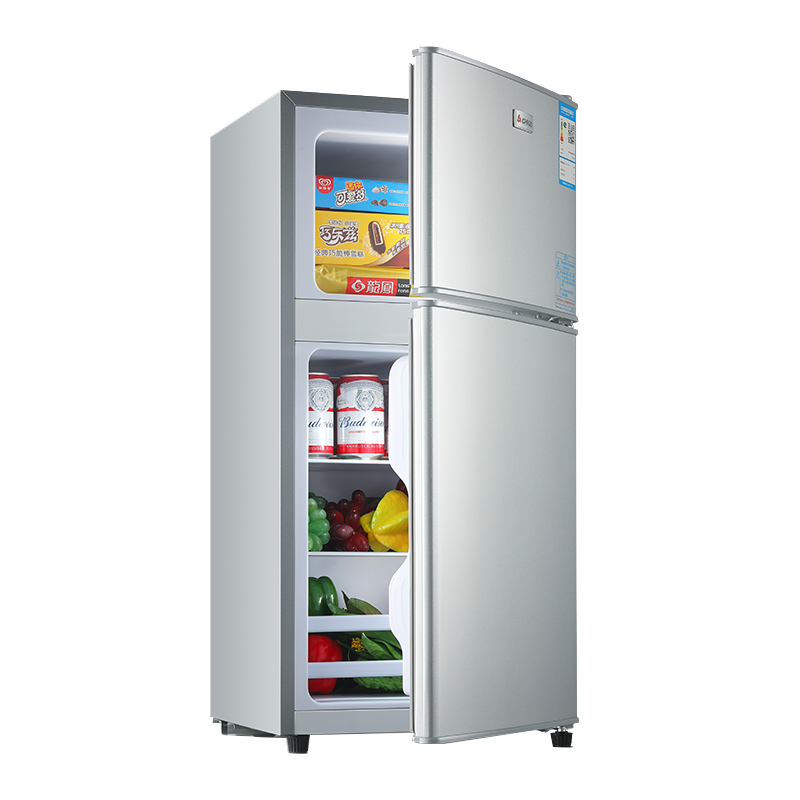 志高一级节能小冰箱家用小型宿舍出租房用双开门大容量电冰箱2133