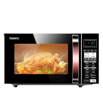 格兰仕(Galanz)微波炉25L微蒸烤一体家用智能平板光波炉烤箱900W官方正品G90F25CN3LN-C2(T1)