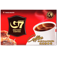 中原G7 纯速溶咖啡 30g(15包) 无伴侣 黑咖啡越南进口冲饮品