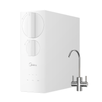 美的(Midea)净水器家用直饮小体积厨下RO反渗透净水器一体机双出水玲珑净水器600G 母婴直饮极致 600G净水器