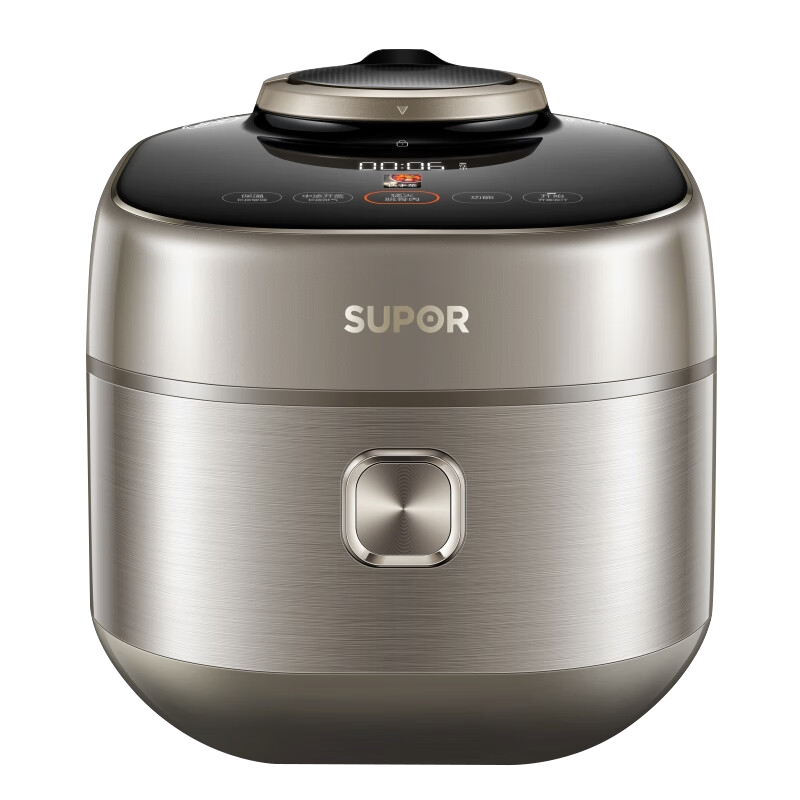 苏泊尔(SUPOR)电压力锅5L精钢球釜智能鲜呼吸高压锅多功能压力锅家用SY-50FH76Q
