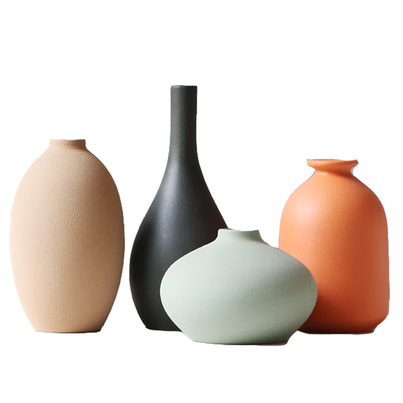 简艺饰家轻奢北欧风家居客厅电视柜玄关小干花插花创意简约家居装饰摆件