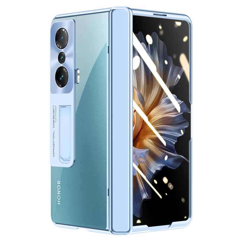 圣幻 皮质防摔适用于oppofindn2手机壳全包边findn2外壳超薄软壳前后全包中轴保护保护套磨砂