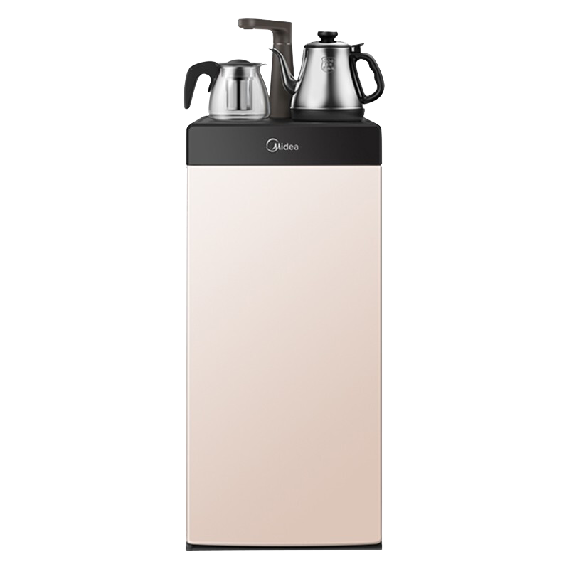 美的(Midea)饮水机家用茶吧机下置式桶装水抽水器上水器饮茶机立式温热型 YR1206S-X