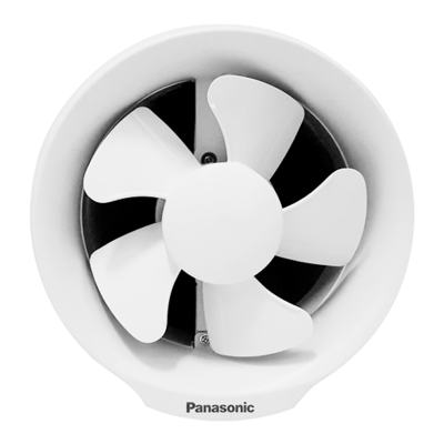 松下(Panasonic)换气扇6寸圆形180开孔拉绳手动排气扇窗用卫生间圆孔厨房排风换气扇FV-15VG2