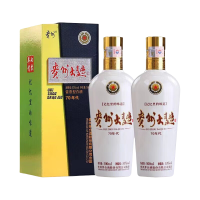 茅台贵州大曲酒 70年代 酱香型白酒 53度 500ml *2 双支装