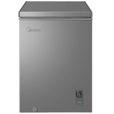 美的(Midea)小冰柜100升低霜家用冷藏冷冻两用母乳茶叶保鲜柜小型冷柜冰箱BD/BC-100KMF(E) 以旧换新