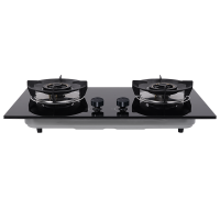 康宝5KW燃气灶JZT-2QB328天然气 煤气炉双灶台 嵌入式台式 防爆钢化玻璃大火力炉灶具[政府补贴]