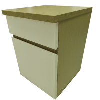 东业家具 板式床头柜ZX-Y033C木质小柜 400*400*550 个