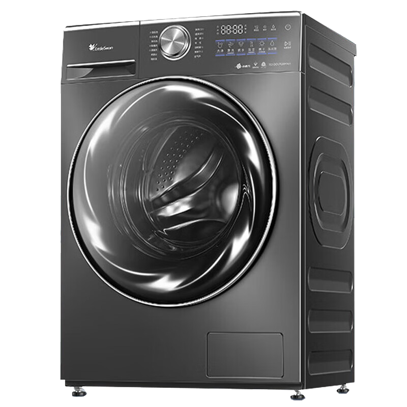 小天鹅(LittleSwan)滚筒洗衣机全自动10公斤大容量 洗烘一体带烘干[小钢炮2.0]超薄TD100VP28MAX