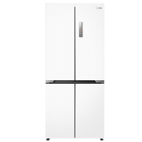 美的M60系列510升电冰箱十字四开门超薄零嵌入式变频无霜家用独立双系统双循环保鲜大容量智能MR-535WUSPZE白色