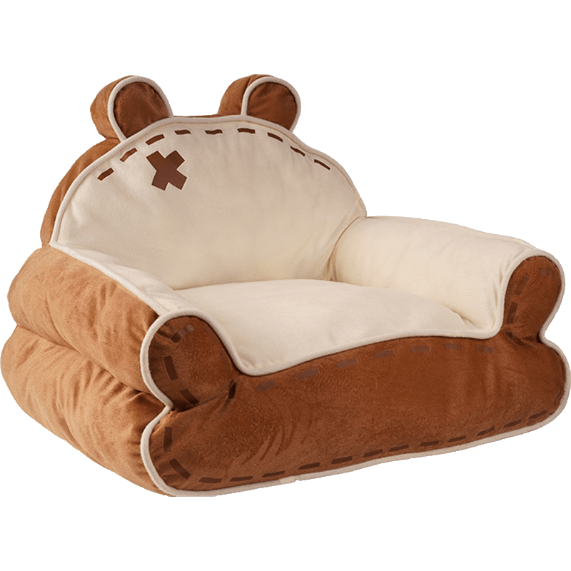 米妮猫窝猫沙发大号猫隧道窝宠物床垫子可水洗半封闭式小狗窝四季可用