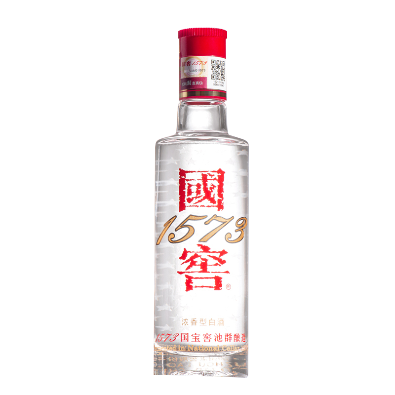 泸州老窖 国窖1573小酒版 52度100ML 带2个酒杯礼盒装 送礼收藏