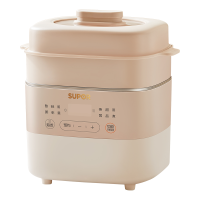 苏泊尔(SUPOR)电炖锅 煲汤锅1.2L精巧容量上蒸下炖 燕窝煮粥隔水炖锅婴儿辅食宝宝迷你电炖盅 DZ12FC868